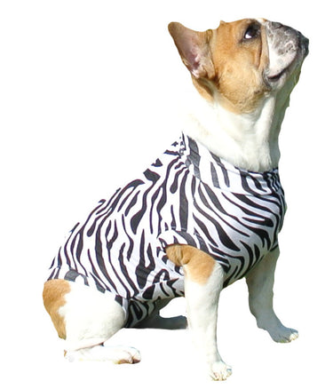 MPS Dog Medical Shirt Zebra XSmall